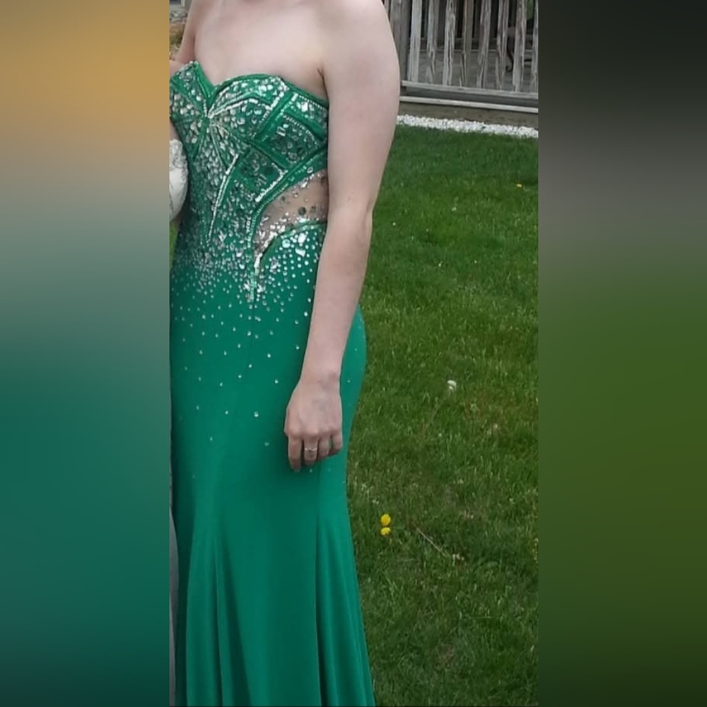 Sparkle brand prom dress